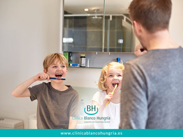 Guía para la higiene bucal de tus hijos